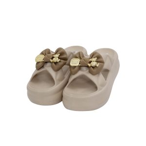 دمپایی زنانه مدل آیسان کرم