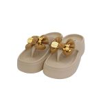 دمپایی زنانه مدل آوین کرم