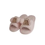 دمپایی پولیشی زنانه مدل میشا صورتی