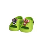 دمپایی بچگانه مدل تام و جری سبز