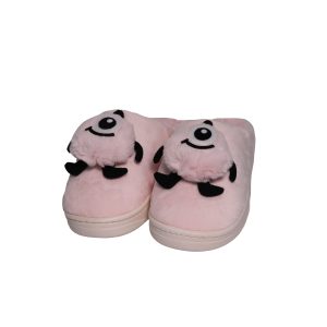 دمپایی پولیشی دخترانه مدل مینیون صورتی