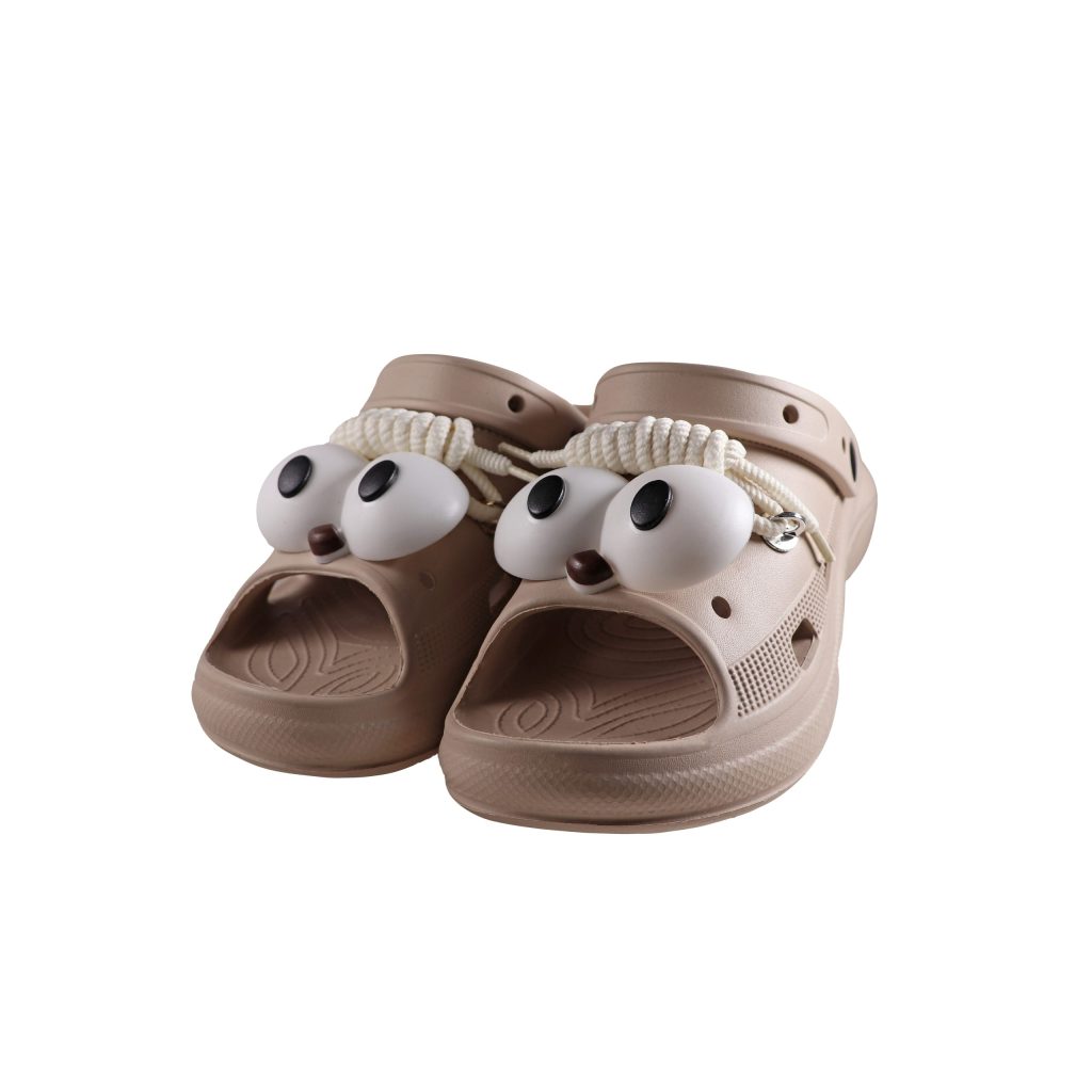 صندل زنانه مدل پوپک کرم