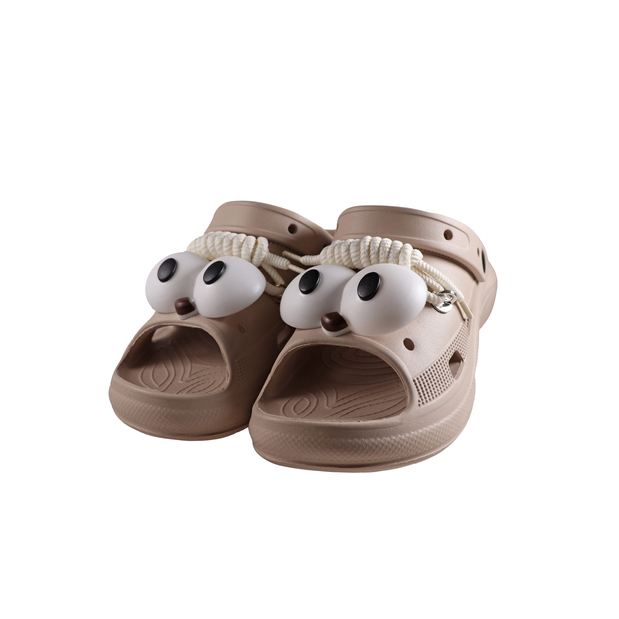 صندل زنانه مدل پوپک کرم