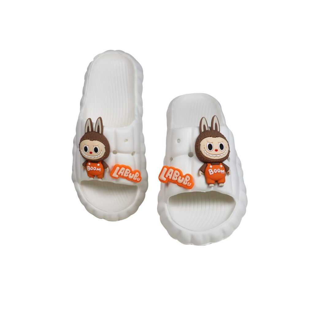 دمپایی زنانه مدل لبوبو سفید