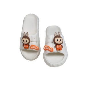 دمپایی زنانه مدل لبوبو سفید