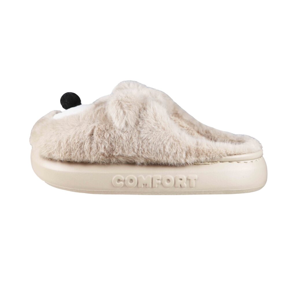 دمپایی پولیشی زنانه مدل 2503 کرم