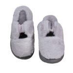 دمپایی پولیشی زنانه مدل 2504 طوسی