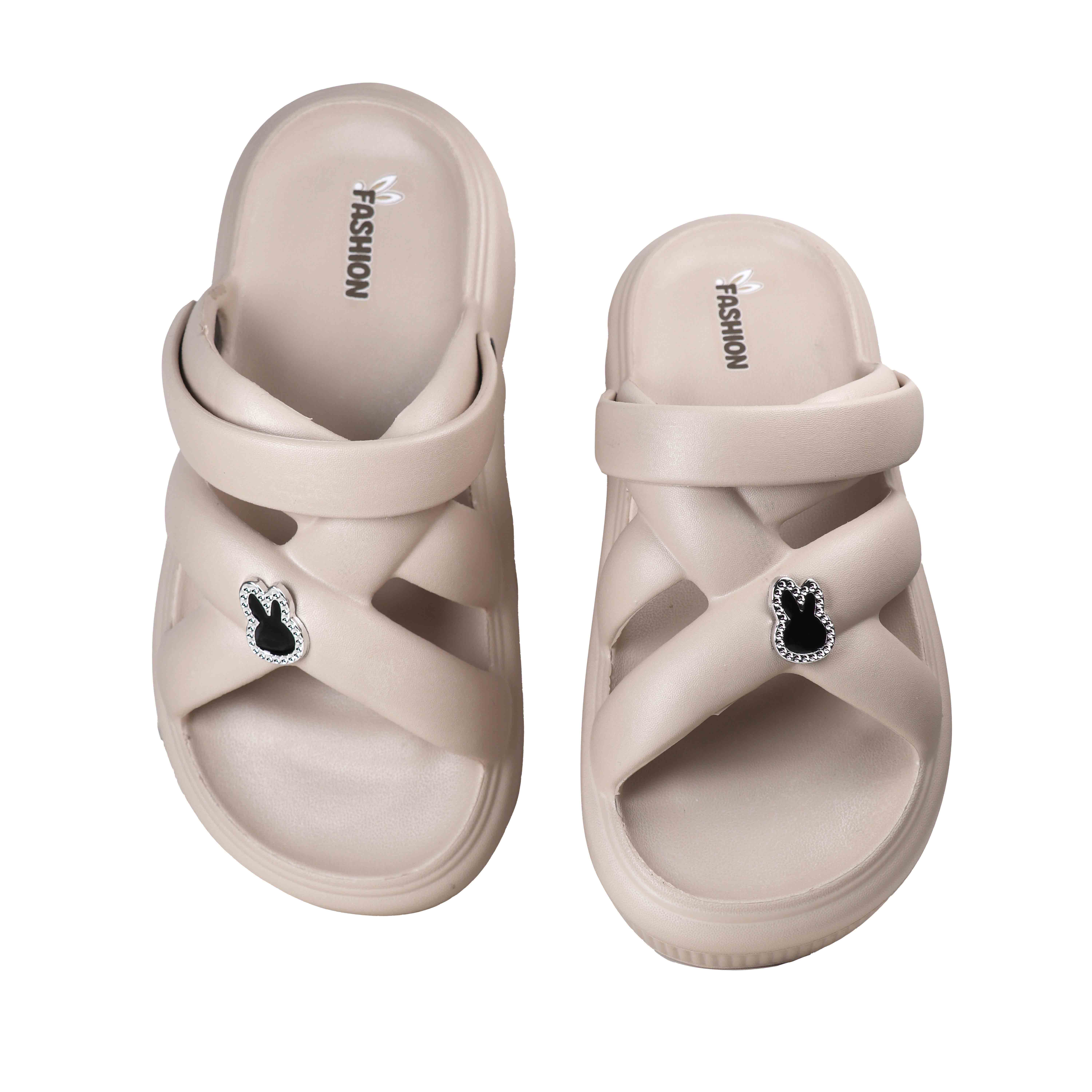 صندل زنانه مدل ژاکلین کرم