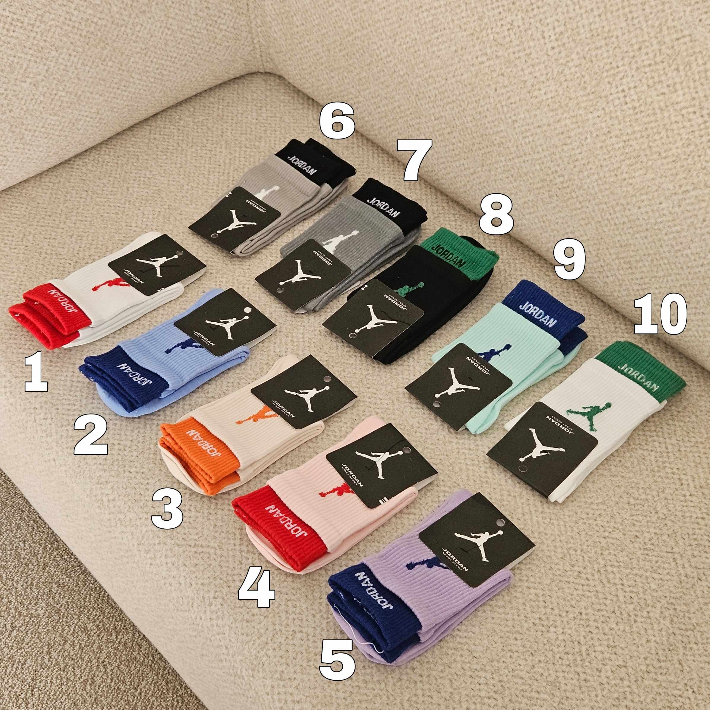 جوراب (12) جوراب ساقدار اسپرت جردن - Image 1